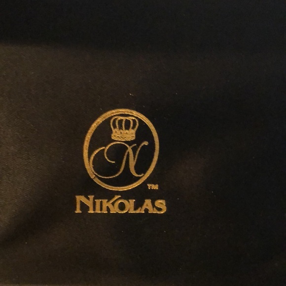 Nikolas heart pin and necklace CZ and silver - Picture 4 of 4